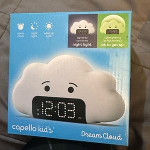 Kids Cloud Alarm Clock & Night Light